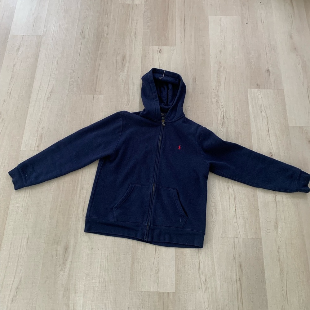 Ralph Lauren cotton blend fleece hoodie